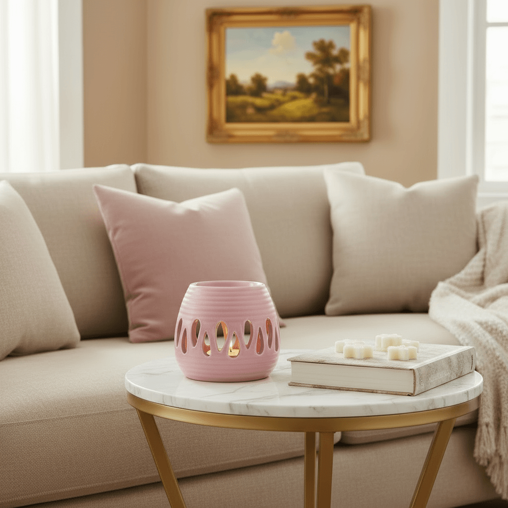 Queimador Cerâmica Rosa | Drops