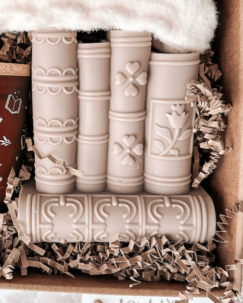 Vela "Book Lovers" | Bege Tostado