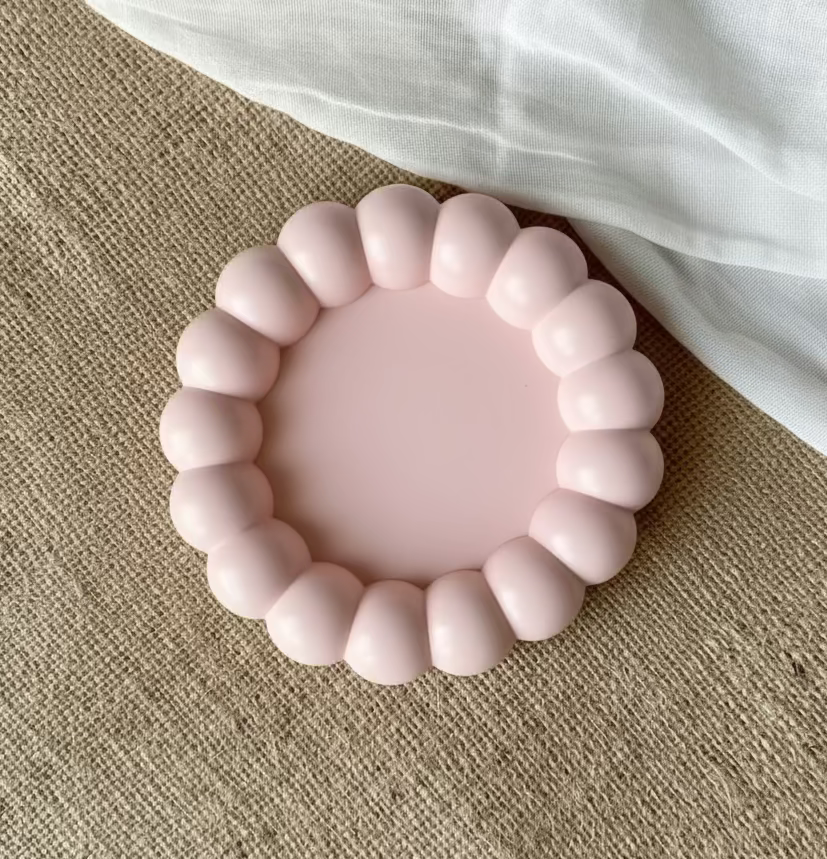 Base Decorativa Bubbles | Rosa Velho