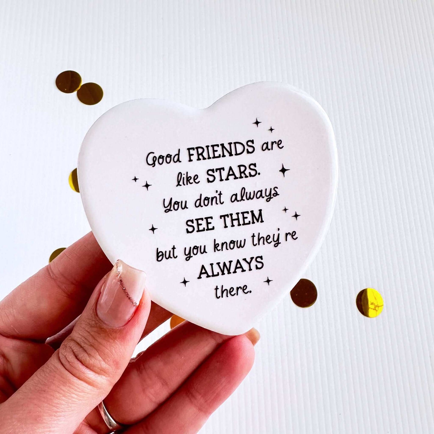 Íman Coração "Good Friends"