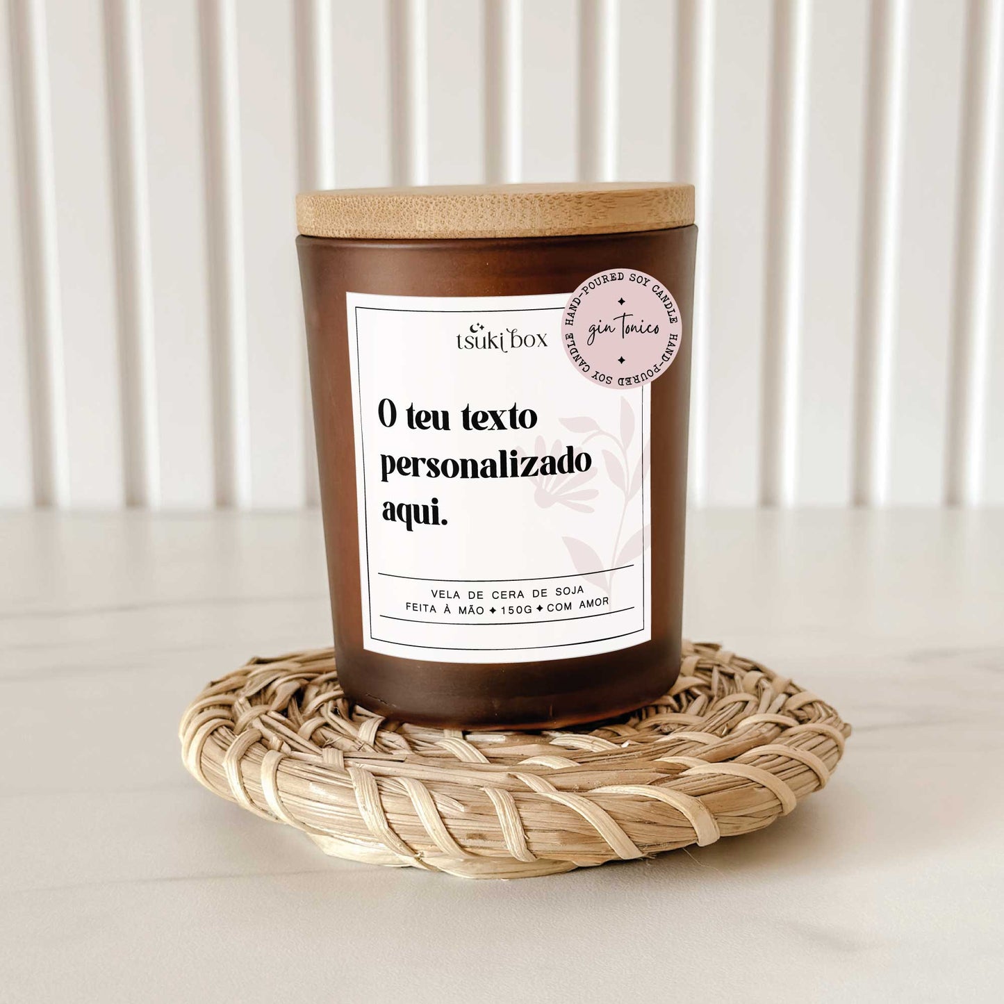 Vela Personalizada | O Teu Texto Personalizado BOLD