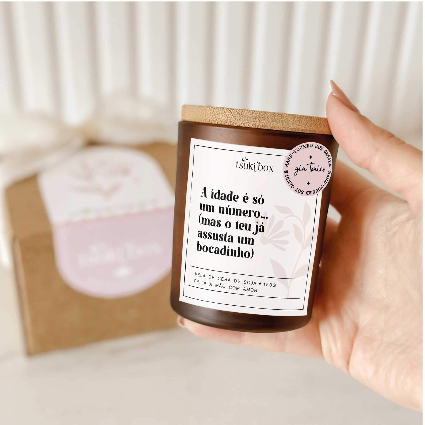 Vela com Mensagem | A Idade é só um número