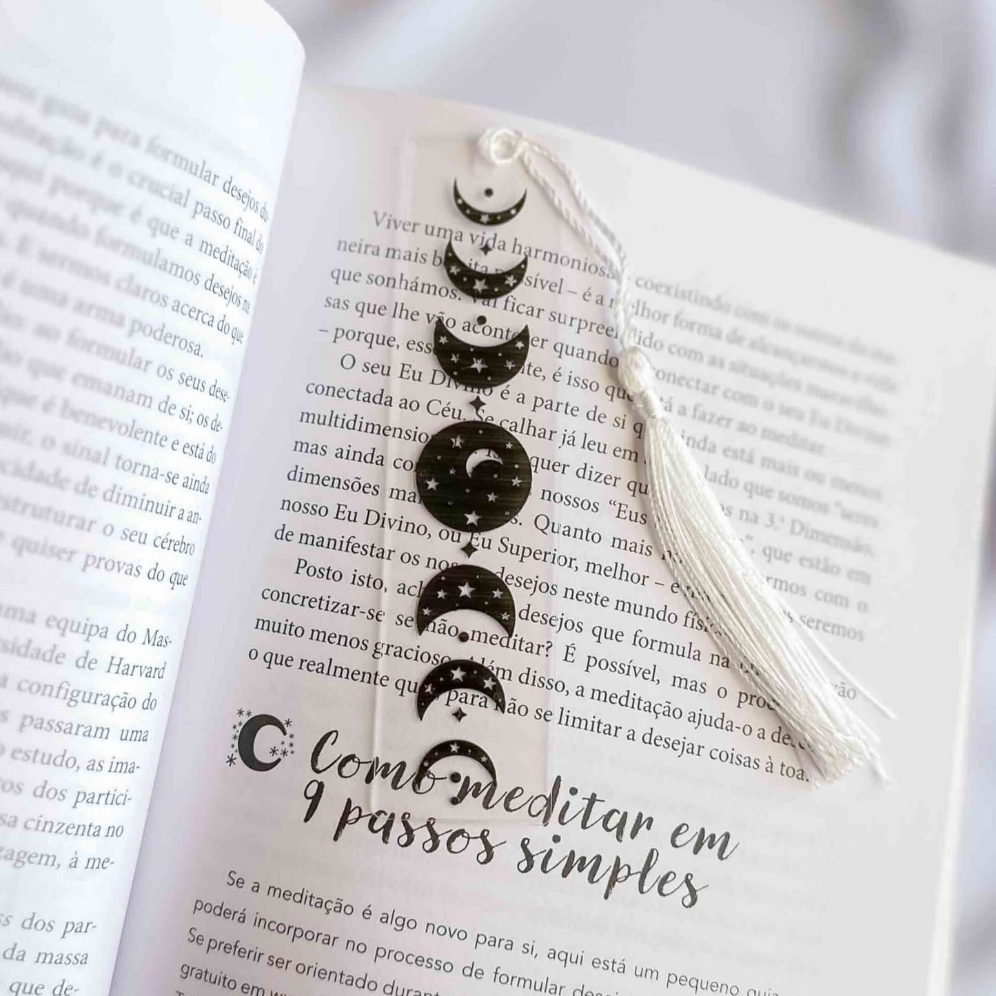 Marcador de Livro | Fases da Lua