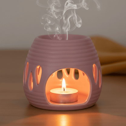 Queimador Cerâmica Rosa | Drops