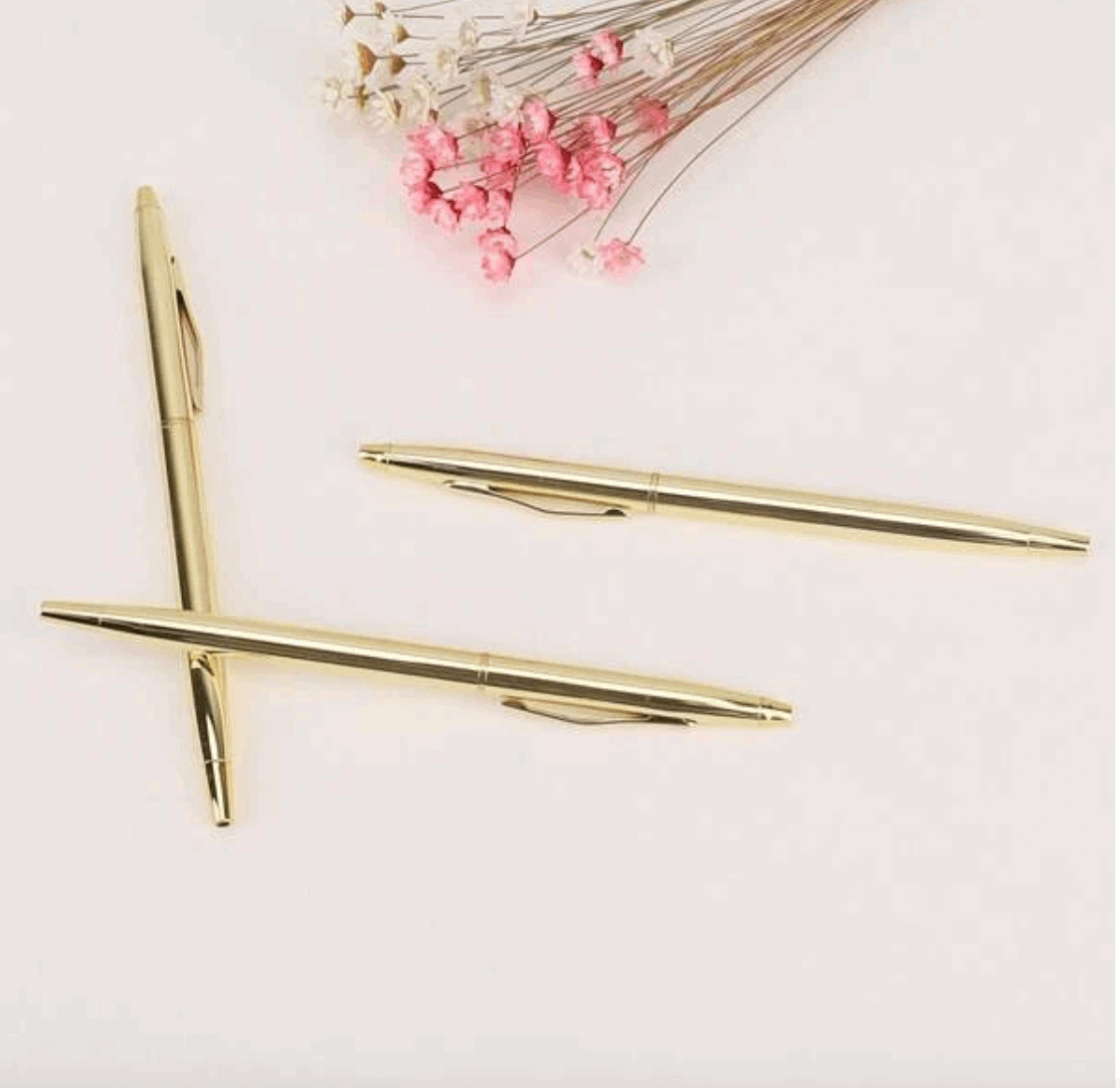 Caneta Metal Dourado