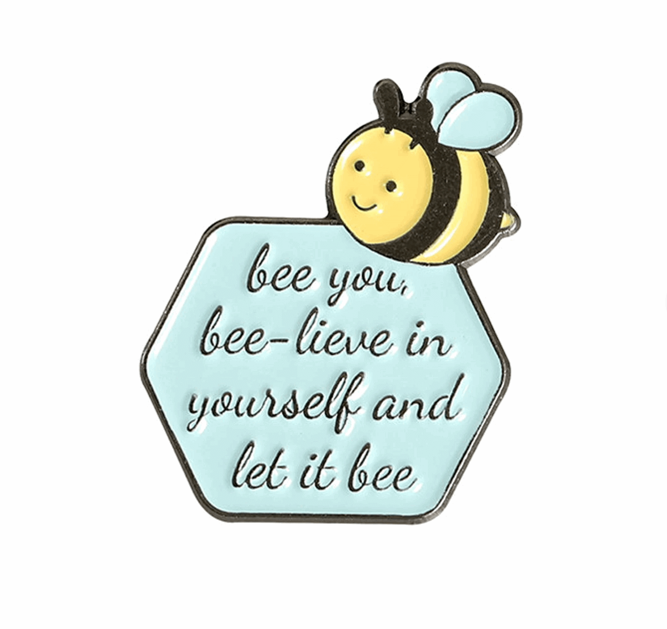 Bee You Enamel Pin
