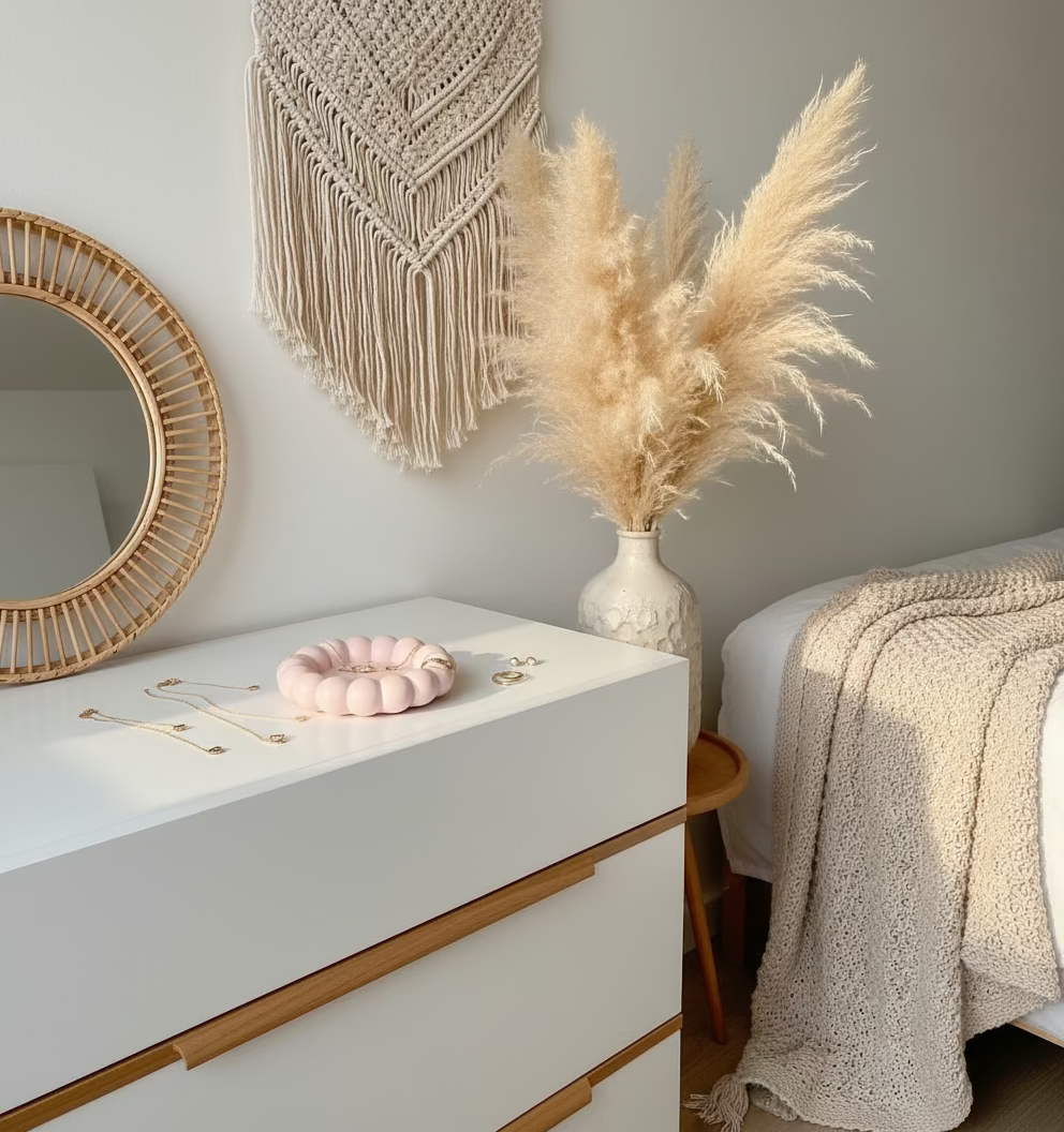 Base Decorativa Bubbles | Rosa Velho