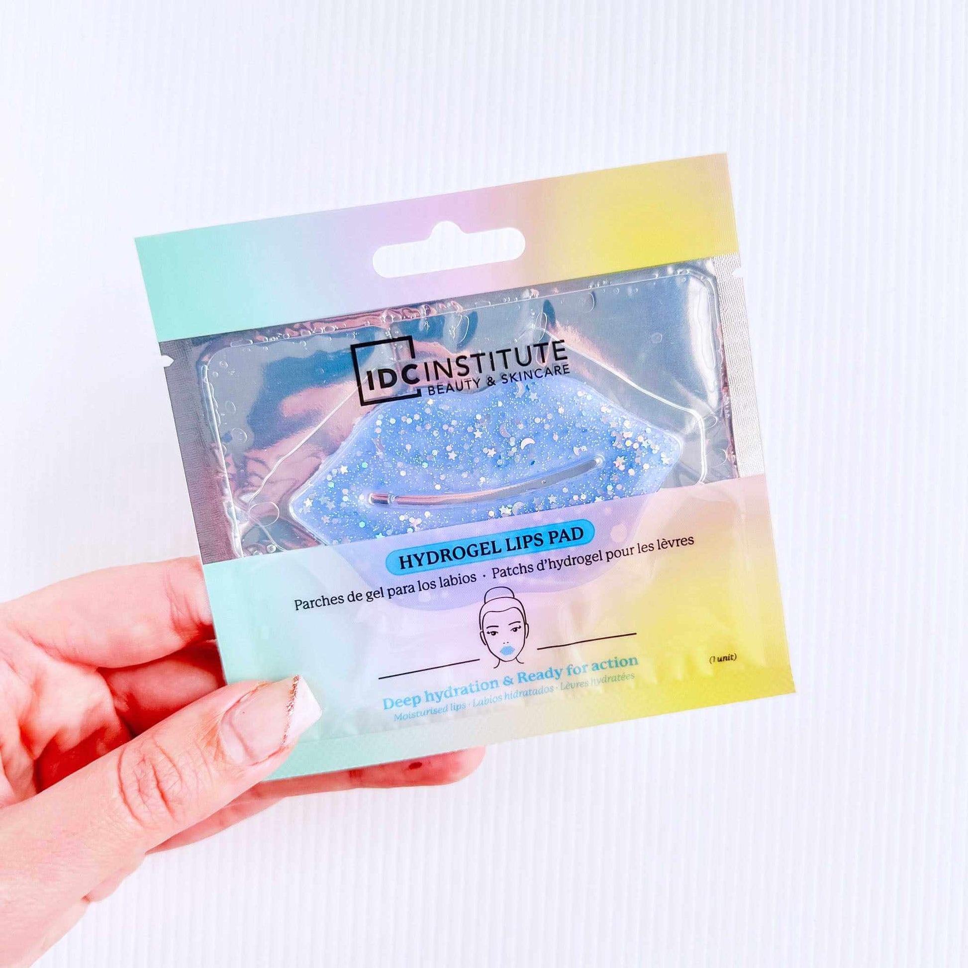 Idc Institute Glitter Lip Pads Blue