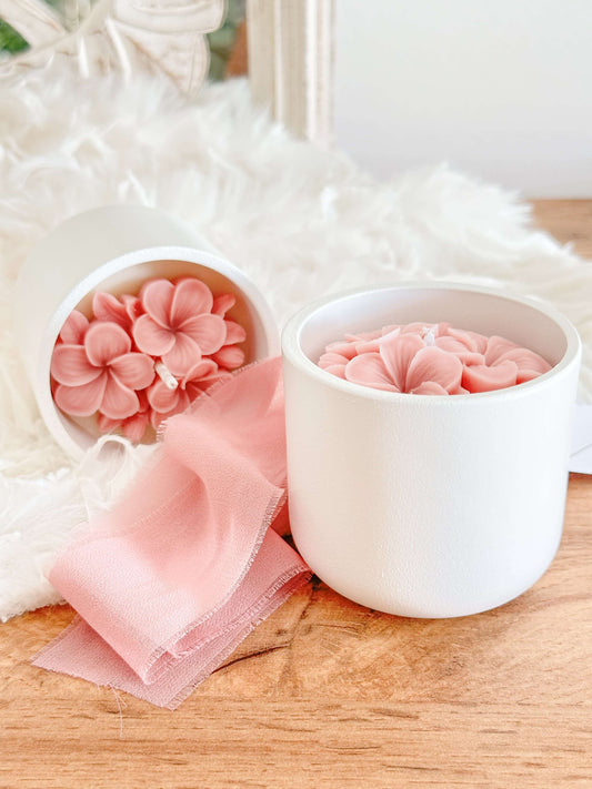 Vela Hortênsia Rosa |  Lembrança de Casamento, Batizado e Eventos | A partir de 8,93€