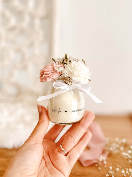 Vela Arranjo de Flores |  Lembrança de Casamento, Batizado e Eventos | A partir de 7.42€