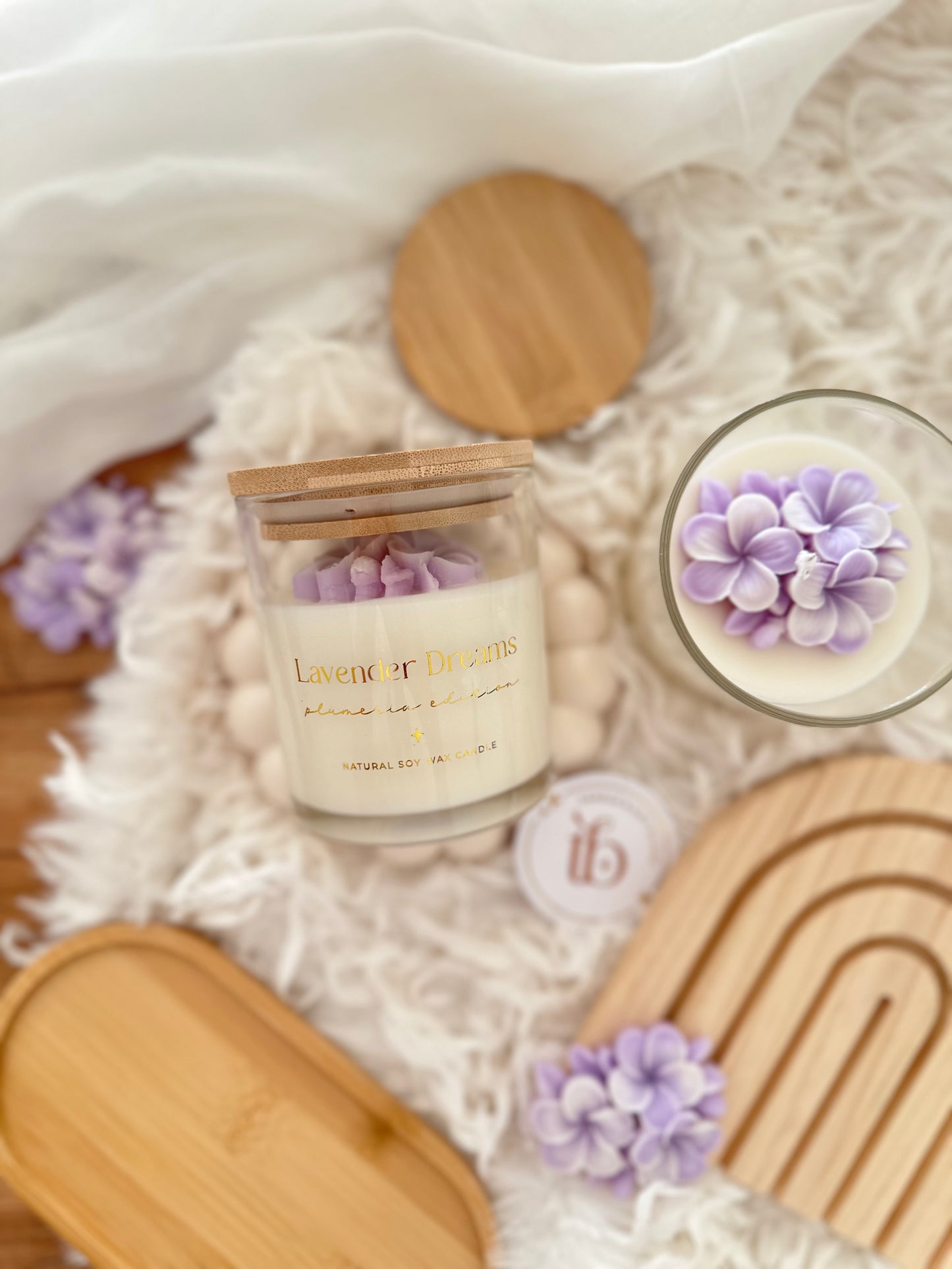 Vela Botânica | Plumeria Edition | Lavender Dreams 200g
