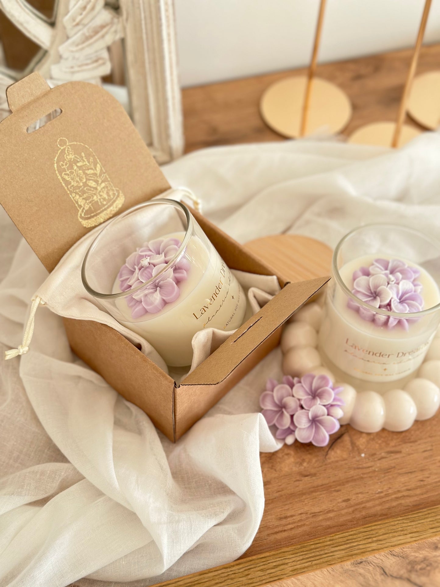 Vela Botânica | Plumeria Edition | Lavender Dreams 200g