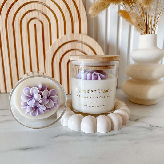 Vela Botânica | Plumeria Edition | Lavender Dreams 200g