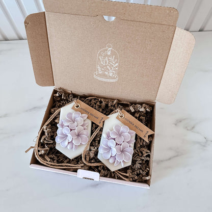 Set de 2 Pendentes de Cera Perfumada | Lavender Dreams