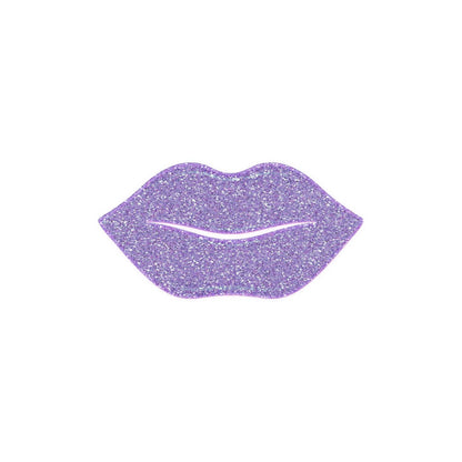 Máscara de Lábios Hidratante com Glitter - Lilás