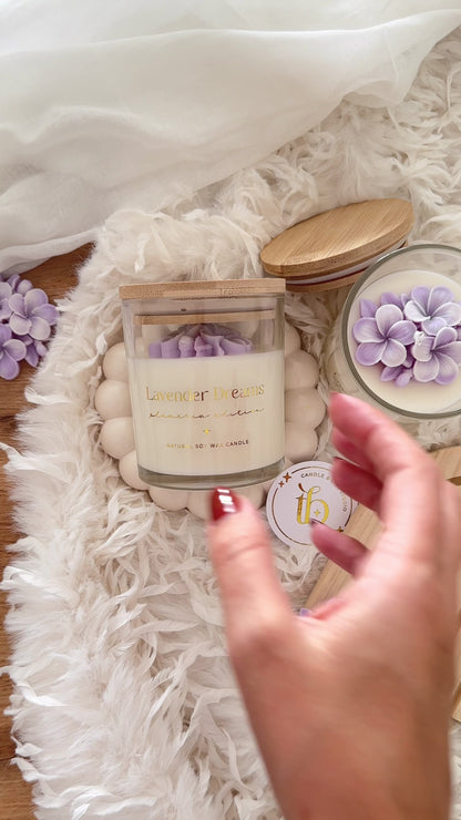 Vela Botânica | Plumeria Edition | Lavender Dreams 200g