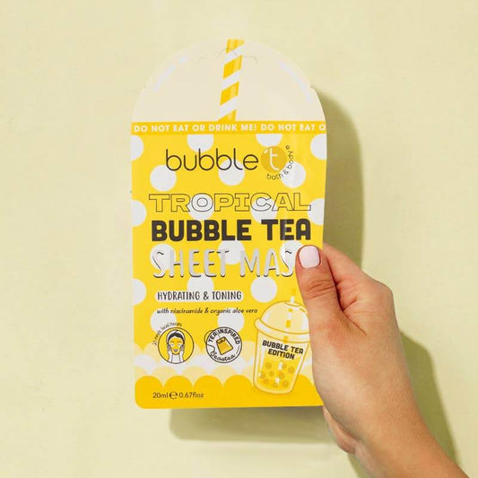 Máscara Hidratante Tropical Bubble Tea (20ml)