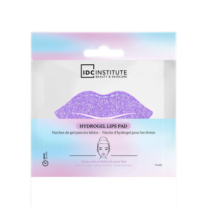 Máscara de Lábios Hidratante com Glitter - Lilás