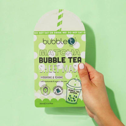 Máscara Hidratante Bubble Tea Matcha (20ml)